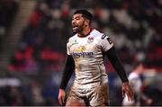 3 March 2017; Charles Piutau of Ulster during the Guinness PRO12 Round 17 match between Ulster and Benetton Treviso at the Kingspan Stadium in Belfast. Photo by Ramsey Cardy/Sportsfile