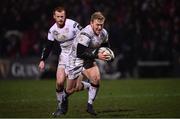 3 March 2017; Stuart Olding of Ulster during the Guinness PRO12 Round 17 match between Ulster and Benetton Treviso at the Kingspan Stadium in Belfast. Photo by Ramsey Cardy/Sportsfile