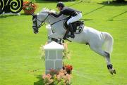 3 August 2011; Conor Swail, Ireland, competing on Coultard 2, during the Irish Sports Council Classic. Dublin Horse Show 2011, RDS, Ballsbridge, Dublin. Picture credit: Barry Cregg / SPORTSFILE