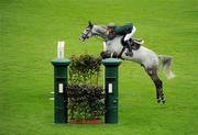 3 August 2011; Alexander Butler, Ireland, competing on Will Wimble, during the Irish Sports Council Classic. Dublin Horse Show 2011, RDS, Ballsbridge, Dublin. Picture credit: Barry Cregg / SPORTSFILE