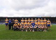 5 March 2017; The Clare Squad before the Allianz Hurling League Division 1A Round 3 match between Tipperary and Clare at Semple Stadium in Thurles, Co Tipperary. Photo by Matt Browne/Sportsfile