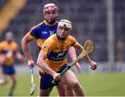 5 March 2017; Aaron Cunningham of Clare in action against Steven O'Brien of Tipperary during the Allianz Hurling League Division 1A Round 3 match between Tipperary and Clare at Semple Stadium in Thurles, Co Tipperary. Photo by Matt Browne/Sportsfile