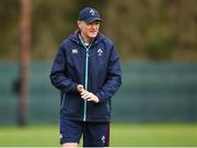 6 March 2017; Ireland head coach Joe Schmidt during squad training at Carton House in Maynooth, Co. Kildare. Photo by Seb Daly/Sportsfile