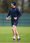 6 March 2017; Robbie Henshaw of Ireland during squad training at Carton House in Maynooth, Co. Kildare. Photo by Seb Daly/Sportsfile