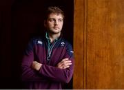 6 March 2017; Iain Henderson of Ireland poses for a portrait following a press conference at Carton House in Maynooth, Co. Kildare. Photo by Seb Daly/Sportsfile
