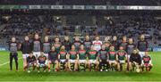 4 March 2017; The Mayo squad pose for photo ahead of the Allianz Football League Division 1 Round 4 match between Dublin and Mayo at Croke Park in Dublin. Photo by David Fitzgerald/Sportsfile