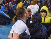 4 March 2017; Noel Connors of Waterford kisses Caoimhe Quinlan in the crowd after the Allianz Hurling League Division 1A Round 3 match between Dublin and Waterford at Croke Park in Dublin. Photo by David Fitzgerald/Sportsfile