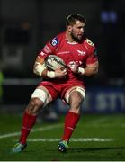 4 March 2017; Morgan Allen of Scarlets during the Guinness PRO12 Round 17 match between Leinster and Scarlets at the RDS Arena in Ballsbridge, Dublin. Photo by Ramsey Cardy/Sportsfile