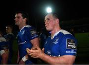 4 March 2017; Bryan Byrne of Leinster following the Guinness PRO12 Round 17 match between Leinster and Scarlets at the RDS Arena in Ballsbridge, Dublin. Photo by Ramsey Cardy/Sportsfile
