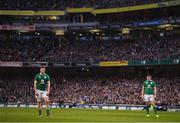 25 February 2017; Robbie Henshaw, left, and Garry Ringrose of Ireland during the RBS Six Nations Rugby Championship game between Ireland and France at the Aviva Stadium in Lansdowne Road, Dublin. Photo by Stephen McCarthy/Sportsfile