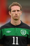 9 August 2011; Aidan White, Republic of Ireland. U21 International Friendly, Republic of Ireland v Austria, The Showgrounds, Sligo. Picture credit: Stephen McCarthy / SPORTSFILE