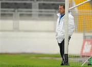 13 August 2011; Waterford hurling manager Davy Fitzgerald who was an umpire at the game. All-Ireland Senior Camogie Championship Semi-Final in association with RTE Sport, Cork v Wexford, Nowlan Park, Kilkenny. Picture credit: Pat Murphy / SPORTSFILE