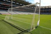 6 August 2011; A general view of Croke Park featuring the goals with the nets attached. GAA Football All-Ireland Senior Championship Quarter-Final, Dublin v Tyrone, Croke Park, Dublin. Picture credit: Ray McManus / SPORTSFILE