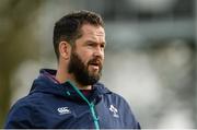 8 March 2017; Ireland defence coach Andy Farrell during squad training at Carton House in Maynooth, Co Kildare. Photo by Piaras Ó Mídheach/Sportsfile