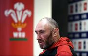 9 March 2017; Wales forwards coach Robin McBryde during a press conference at the Principality Stadium in Cardiff, Wales. Photo by Stephen McCarthy/Sportsfile