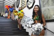 10 March 2017; The 2017 Hero Caribbean Premier League Player Draft took place in Lone Star Restaurant, Barbados on Friday, 10 March. Pictured at the launch of the fifth instalment of the biggest party in sport are CPL cheerleaders. Lone Star Restaurant, Barbados. Photo by Randy Brooks/Sportsfile