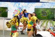 10 March 2017; The 2017 Hero Caribbean Premier League Player Draft took place in Lone Star Restaurant, Barbados on Friday, 10 March. Pictured at the launch of the fifth instalment of the biggest party in sport are cheerleaders. Lone Star Restaurant, Barbados. Photo by Randy Brooks/Sportsfile