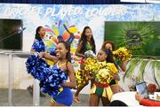 10 March 2017; The 2017 Hero Caribbean Premier League Player Draft took place in Lone Star Restaurant, Barbados on Friday, 10 March. Pictured at the launch of the fifth instalment of the biggest party in sport are cheerleaders. Lone Star Restaurant, Barbados. Photo by Randy Brooks/Sportsfile
