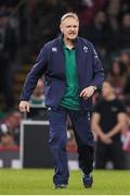 10 March 2017; Ireland head coach Joe Schmidt prior to the RBS Six Nations Rugby Championship match between Wales and Ireland at the Principality Stadium in Cardiff, Wales. Photo by Brendan Moran/Sportsfile