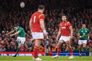 10 March 2017; Jonathan Sexton of Ireland kicks a penalty during the RBS Six Nations Rugby Championship match between Wales and Ireland at the Principality Stadium in Cardiff, Wales. Photo by Stephen McCarthy/Sportsfile