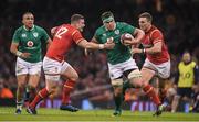 10 March 2017; CJ Stander of Ireland is tackled by Scott Williams of Wales during the RBS Six Nations Rugby Championship match between Wales and Ireland at the Principality Stadium in Cardiff, Wales. Photo by Brendan Moran/Sportsfile