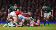 10 March 2017; Conor Murray of Ireland goes down holding his hand during the RBS Six Nations Rugby Championship match between Wales and Ireland at the Principality Stadium in Cardiff, Wales. Photo by Stephen McCarthy/Sportsfile