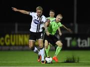 10 March 2017; John Mountney of Dundalk in action against Tommy Robson of Limerick during the SSE Airtricity League Premier Division match between Dundalk and Limerick at Oriel Park in Dundalk, Co Louth. Photo by Seb Daly/Sportsfile