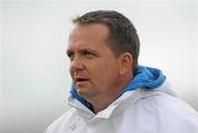 13 August 2011; Waterford hurling manager Davy Fitzgerald who was an umpire at the game. All-Ireland Senior Camogie Championship Semi-Final in association with RTE Sport, Cork v Wexford, Nowlan Park, Kilkenny. Picture credit: Pat Murphy / SPORTSFILE