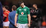 10 March 2017; Jonathan Sexton of Ireland following the RBS Six Nations Rugby Championship match between Wales and Ireland at the Principality Stadium in Cardiff, Wales. Photo by Stephen McCarthy/Sportsfile