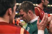 10 March 2017; Sean O'Brien of Ireland leaves the pitch after the RBS Six Nations Rugby Championship match between Wales and Ireland at the Principality Stadium in Cardiff, Wales. Photo by Brendan Moran/Sportsfile