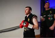 10 March 2017; Paddy Barnes ahead of his flyweight bout against Adrian Dimas Garzon in the Waterfront Hall in Belfast. Photo by Ramsey Cardy/Sportsfile