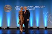 10 March 2017; Uachtarán Chumann Lúthchleas Gael Aogán Ó Fearghail and wife Frances at the GAA President's Awards 2017 at Croke Park in Dublin. Photo by Piaras Ó Mídheach/Sportsfile