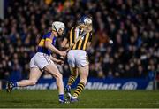 11 March 2017; T.J Reid of Kilkenny shoots to score his side's first goal in the 5th minute during the Allianz Hurling League Division 1A Round 4 match between Tipperary and Kilkenny at Semple Stadium in Thurles, Co. Tipperary. Photo by Ray McManus/Sportsfile