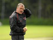 16 August 2011; Ulster head coach Brian McLaughlin during squad training ahead of his side's pre-season friendly against Neath on Friday. Ulster Rugby Squad Training, Newforge Training Ground, Belfast, Co. Antrim. Picture credit: Oliver McVeigh / SPORTSFILE