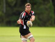 16 August 2011; Ulster's Neil McComb in action during squad training ahead of his side's pre-season friendly against Neath on Friday. Ulster Rugby Squad Training, Newforge Training Ground, Belfast, Co. Antrim. Picture credit: Oliver McVeigh / SPORTSFILE