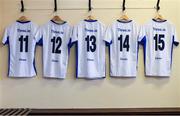 12 March 2017; Waterford jerseys hang in their dressing room prior to the Allianz Hurling League Division 1A Round 4 match between Waterford and Cork at Walsh Park in Waterford. Photo by Stephen McCarthy/Sportsfile