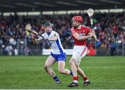 12 March 2017; Bill Cooper of Cork in action against Kevin Moran of Waterford during the Allianz Hurling League Division 1A Round 4 match between Waterford and Cork at Walsh Park in Waterford. Photo by Stephen McCarthy/Sportsfile