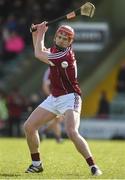 12 March 2017; Joe Canning of Galway takes a free during the Allianz Hurling League Division 1B Round 4 match between Kerry and Galway at Austin Stack Park in Tralee, Co. Kerry. Photo by Diarmuid Greene/Sportsfile