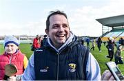 12 March 2017; Wexford manager Davy Fitzgerald celebrates at the end of the Allianz Hurling League Division 1B Round 4 match between Offaly and Wexford at O’Connor Park in Tullamore, Co. Offaly. Photo by David Maher/Sportsfile