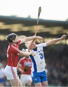 12 March 2017; Damian Cahalane of Cork in action against Shane Bennett of Waterford during the Allianz Hurling League Division 1A Round 4 match between Waterford and Cork at Walsh Park in Waterford. Photo by Stephen McCarthy/Sportsfile