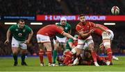10 March 2017; Rhys Webb of Wales during the RBS Six Nations Rugby Championship match between Wales and Ireland at the Principality Stadium in Cardiff, Wales. Photo by Stephen McCarthy/Sportsfile