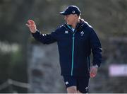 14 March 2017; Ireland head coach Joe Schmidt arrives ahead of squad training at Carton House in Maynooth, Co Kildare. Photo by David Fitzgerald/Sportsfile