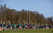 14 March 2017; A general view during squad training at Carton House in Maynooth, Co Kildare. Photo by David Fitzgerald/Sportsfile