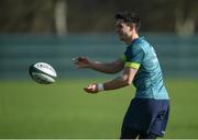 14 March 2017; Joey Carbery of Ireland during squad training at Carton House in Maynooth, Co Kildare. Photo by David Fitzgerald/Sportsfile