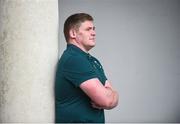 14 March 2017; Tadgh Furlong of Ireland poses for a portrait following a press conference at Carton House in Maynooth, Co Kildare. Photo by David Fitzgerald/Sportsfile