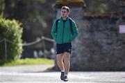 14 March 2017; Paddy Jackson of Ireland arrives ahead of training at Carton House in Maynooth, Co Kildare. Photo by David Fitzgerald/Sportsfile