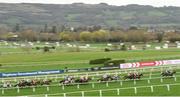 14 March 2017; A general view of the Ultima Handicap Steeple Chase during the Cheltenham Racing Festival at Prestbury Park, in Cheltenham, England. Photo by Cody Glenn/Sportsfile