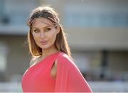 15 March 2017; Model Roz Purcell prior to the Cheltenham Racing Festival at Prestbury Park in Cheltenham, England. Photo by Seb Daly/Sportsfile