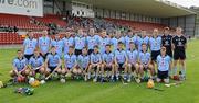 20 August 2011; The Dublin squad. Bord Gais Energy GAA Hurling Under 21 All-Ireland Championship Semi-Final, Antrim v Dublin, Pairc Esler, Newry, Co. Down. Picture credit: Oliver McVeigh / SPORTSFILE