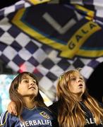 20 August 2011; LA Galaxy supporters watch the game. MLS, LA Galaxy v San Jose Earthquakes, The Home Depot Center, Carson, California, USA. Picture credit: Jake Roth / SPORTSFILE